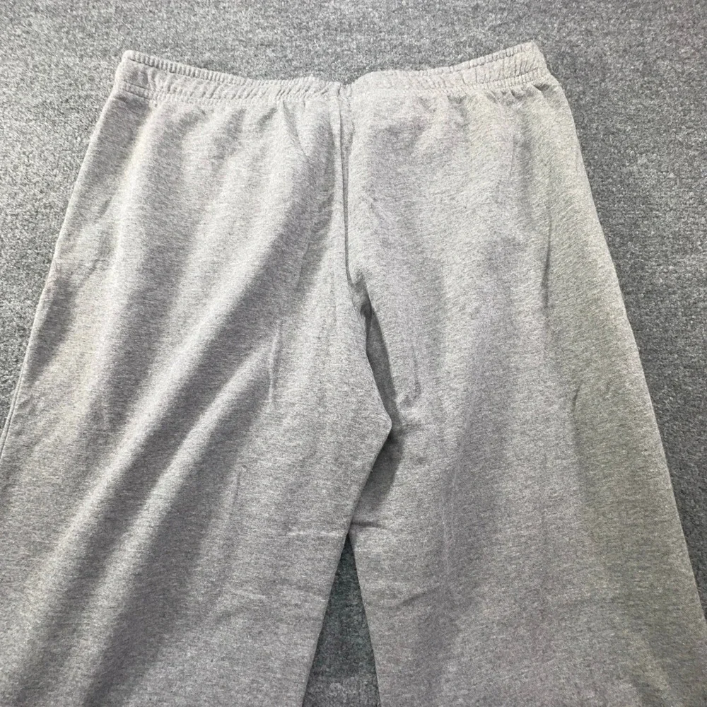 Nike Mens Sportswear Club Fleece Sweatpants Gray Open Hem XL EUC